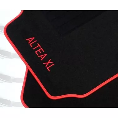 Automatten SEAT ALTEA in hoogwaardig velours met logo