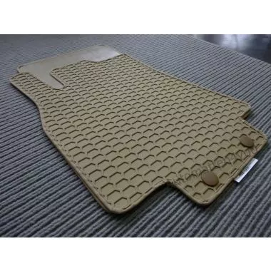 Allweather automatten automatten compatibel met Toyota Aygo II 2014-2022 | 3D-pasvorm hoge rand rubberen matten all-weather vloermatten rubber zwart